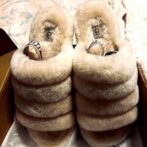 Ugg Fluffy Yeah Slide Size 10 New